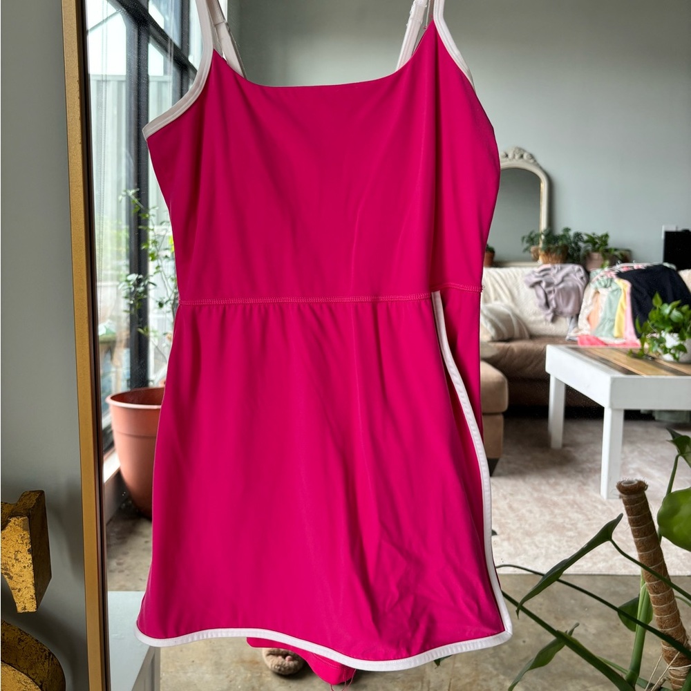 Vibrant Pink Athletic Dress